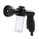Pistola de Água de Alta Pressão com Difusor de Espuma 8 em 1